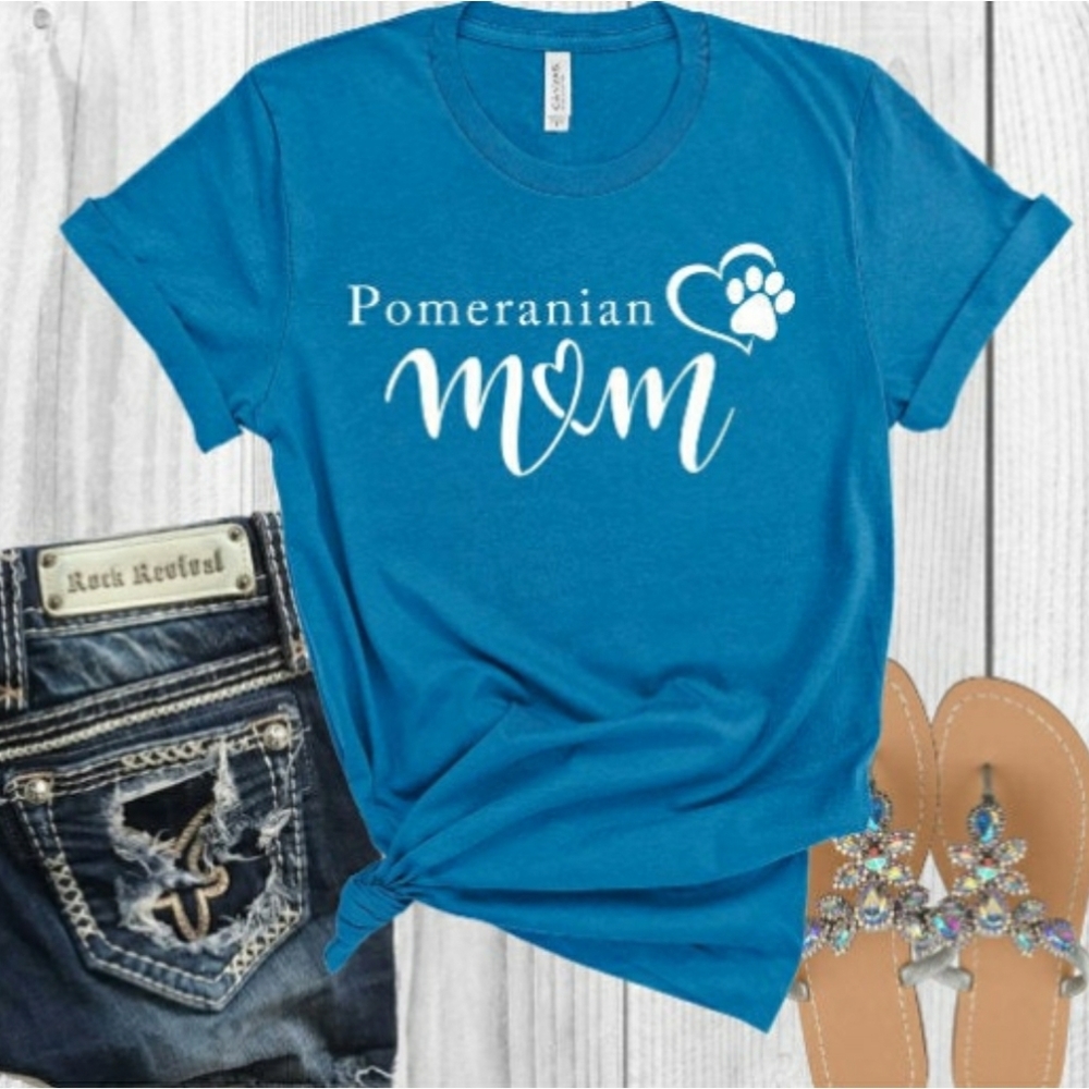 Pomeranian mom shirt